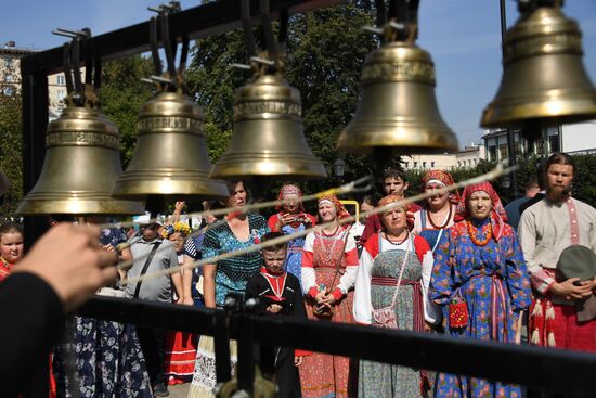 Празднование дня российского казачества 