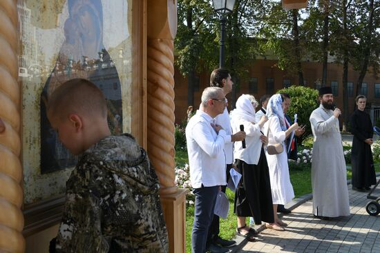 Празднование дня российского казачества 