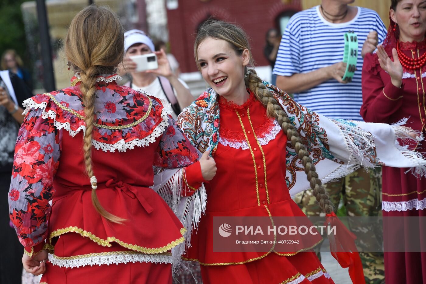 Празднование дня российского казачества