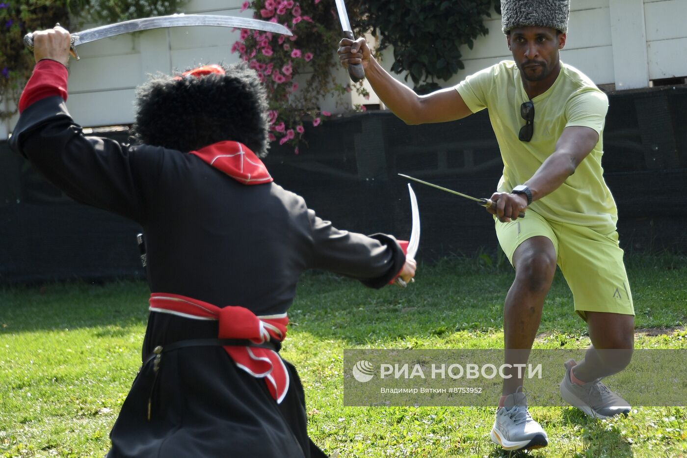 Празднование дня российского казачества