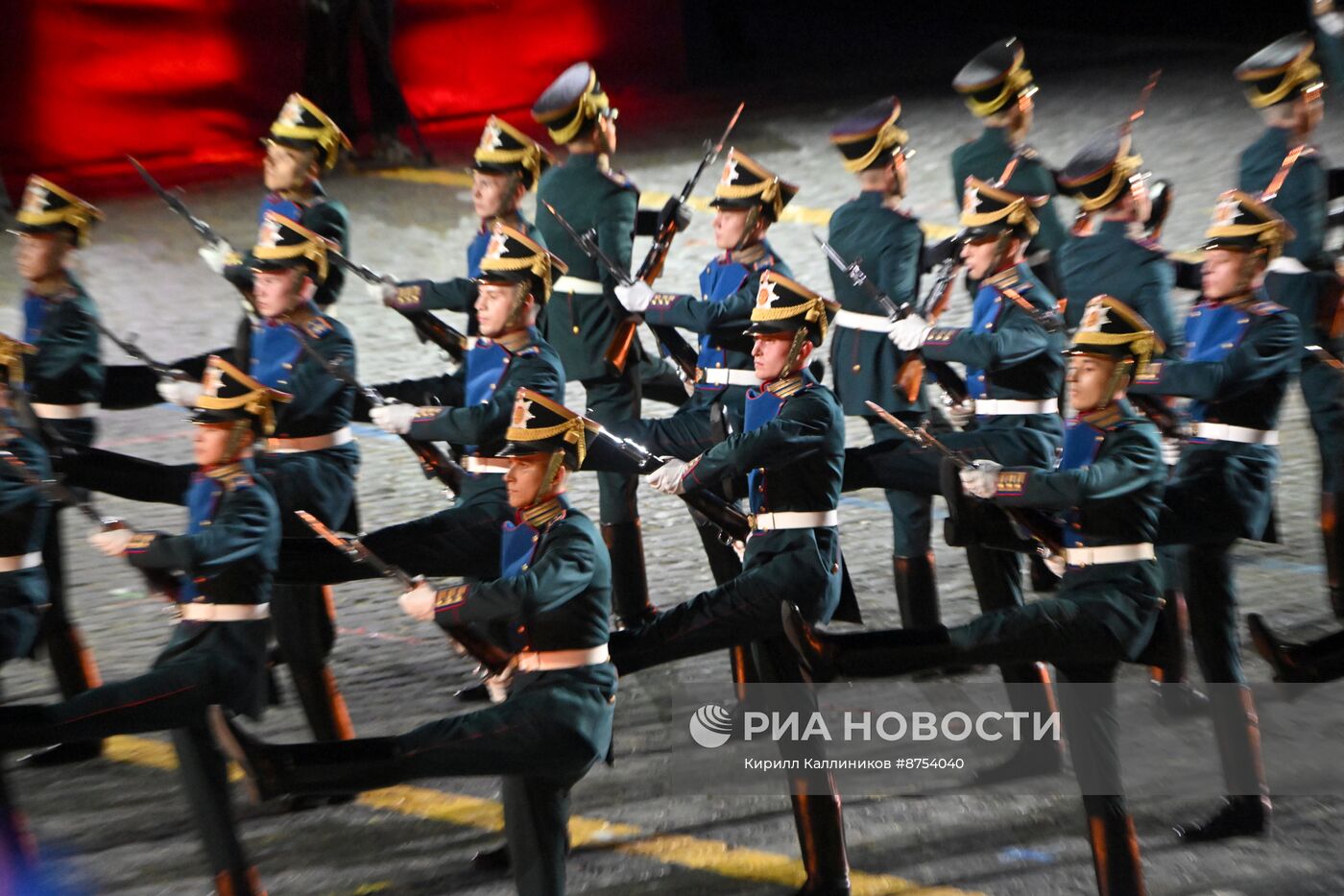 Закрытие военно-музыкального фестиваля "Спасская башня"