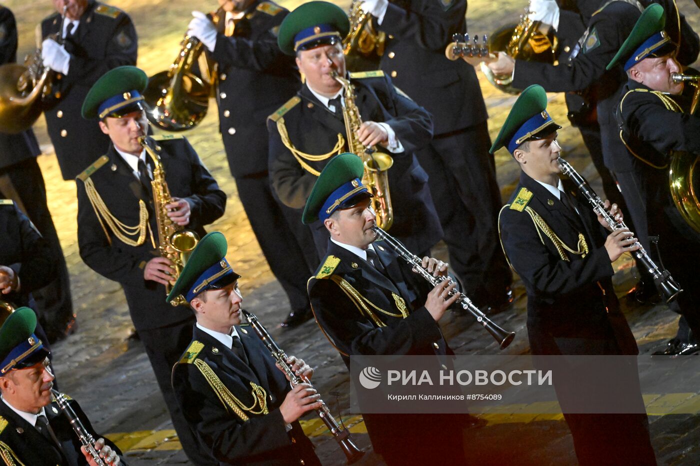 Закрытие военно-музыкального фестиваля "Спасская башня"