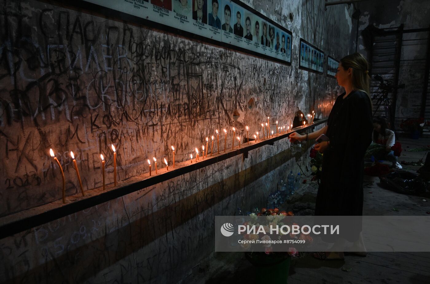 Годовщина трагедии в школе № 1 Беслана