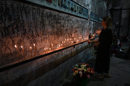 Годовщина трагедии в школе № 1 Беслана