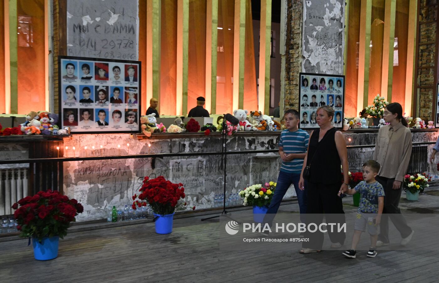 Годовщина трагедии в школе № 1 Беслана