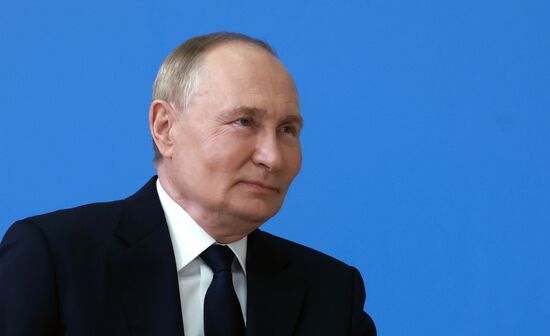 Рабочая поездка президента Владимира Путина в Тыву