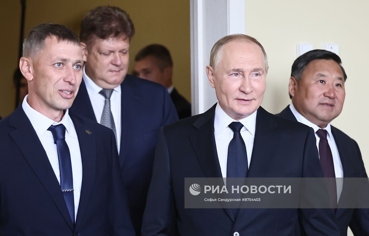 Рабочая поездка президента Владимира Путина в Тыву