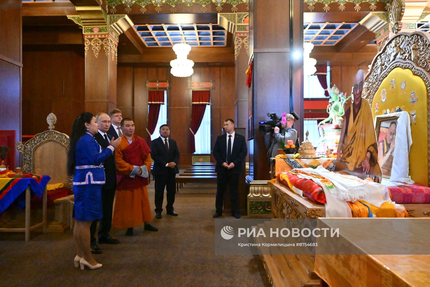 Рабочая поездка президента Владимира Путина в Тыву