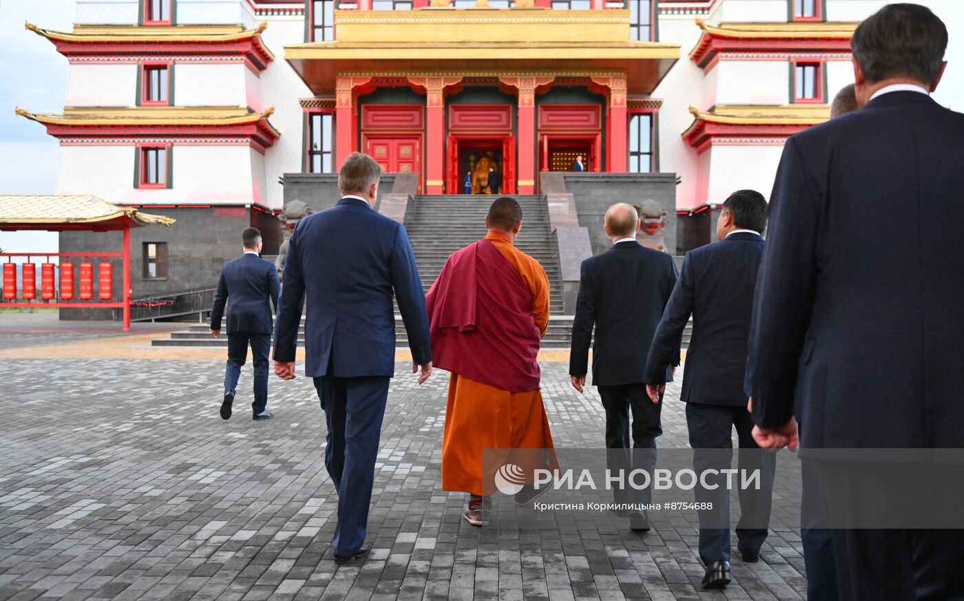 Рабочая поездка президента Владимира Путина в Тыву