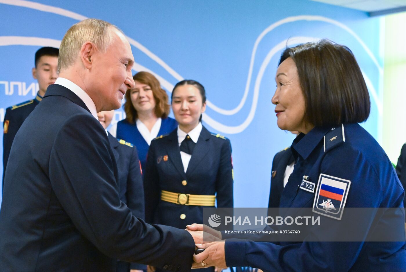 Рабочая поездка президента Владимира Путина в Тыву