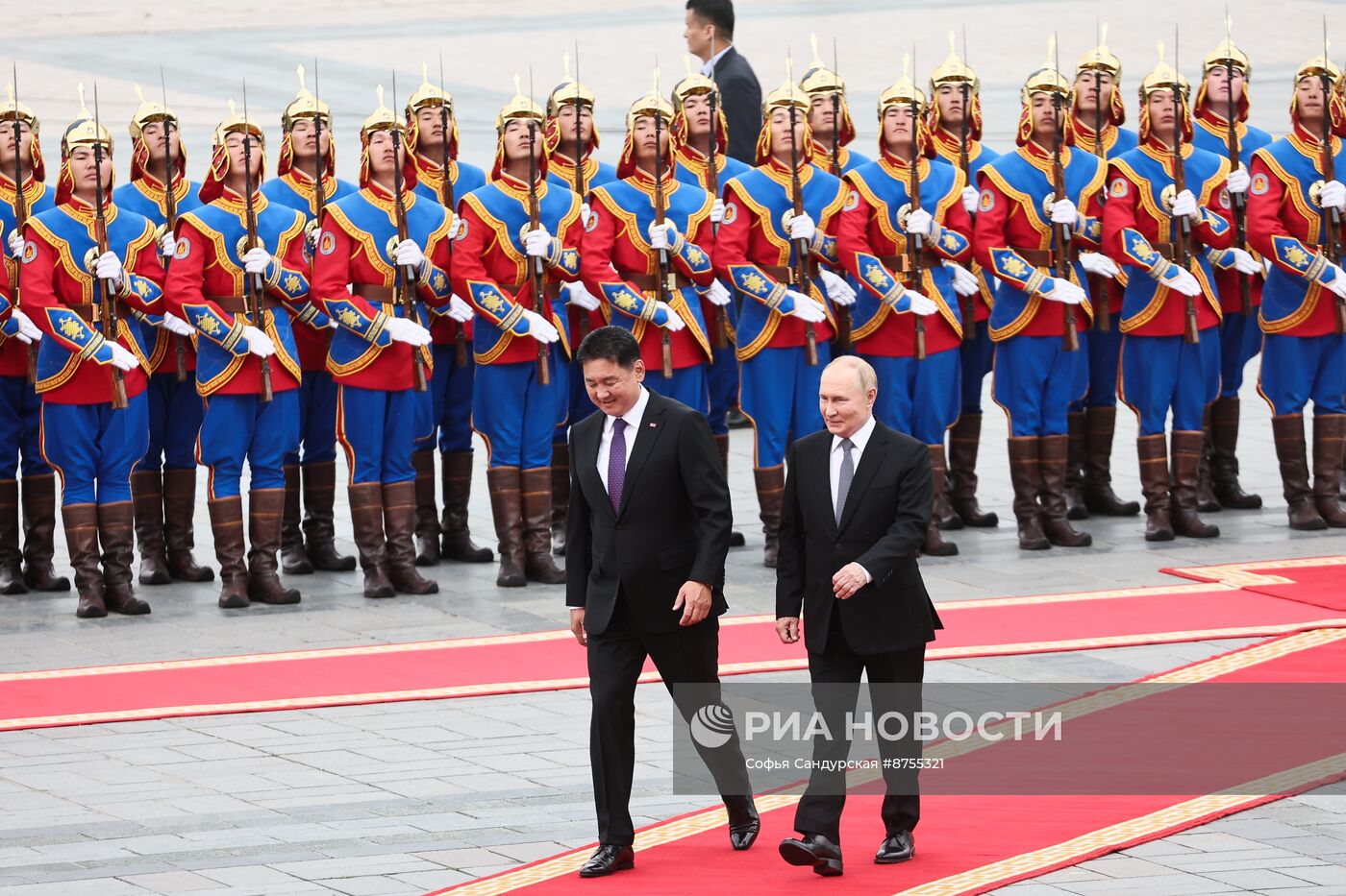 Официальный визит президента Владимира Путина в Монголию