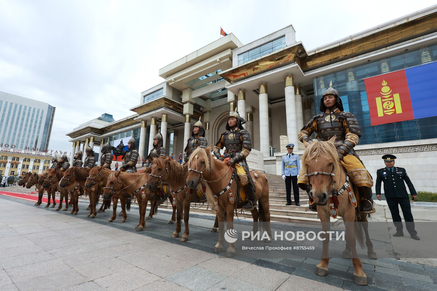 Официальный визит президента Владимира Путина в Монголию