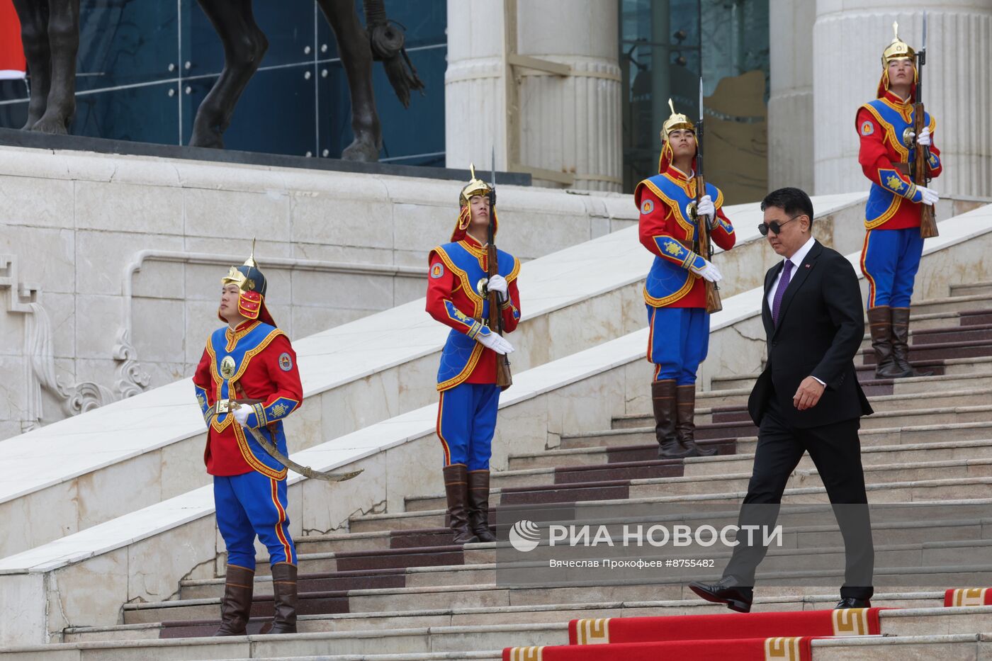 Официальный визит президента Владимира Путина в Монголию