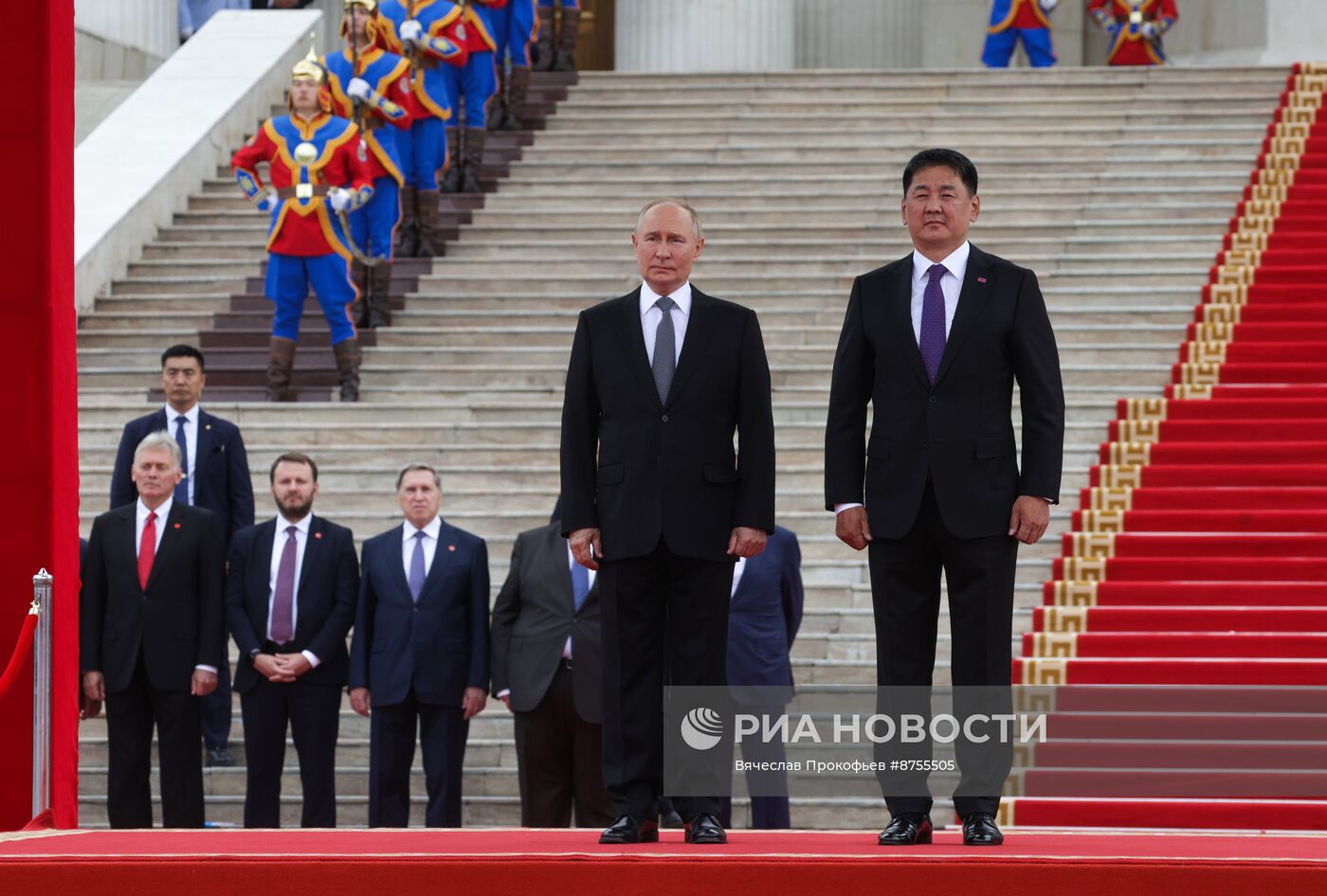 Официальный визит президента Владимира Путина в Монголию