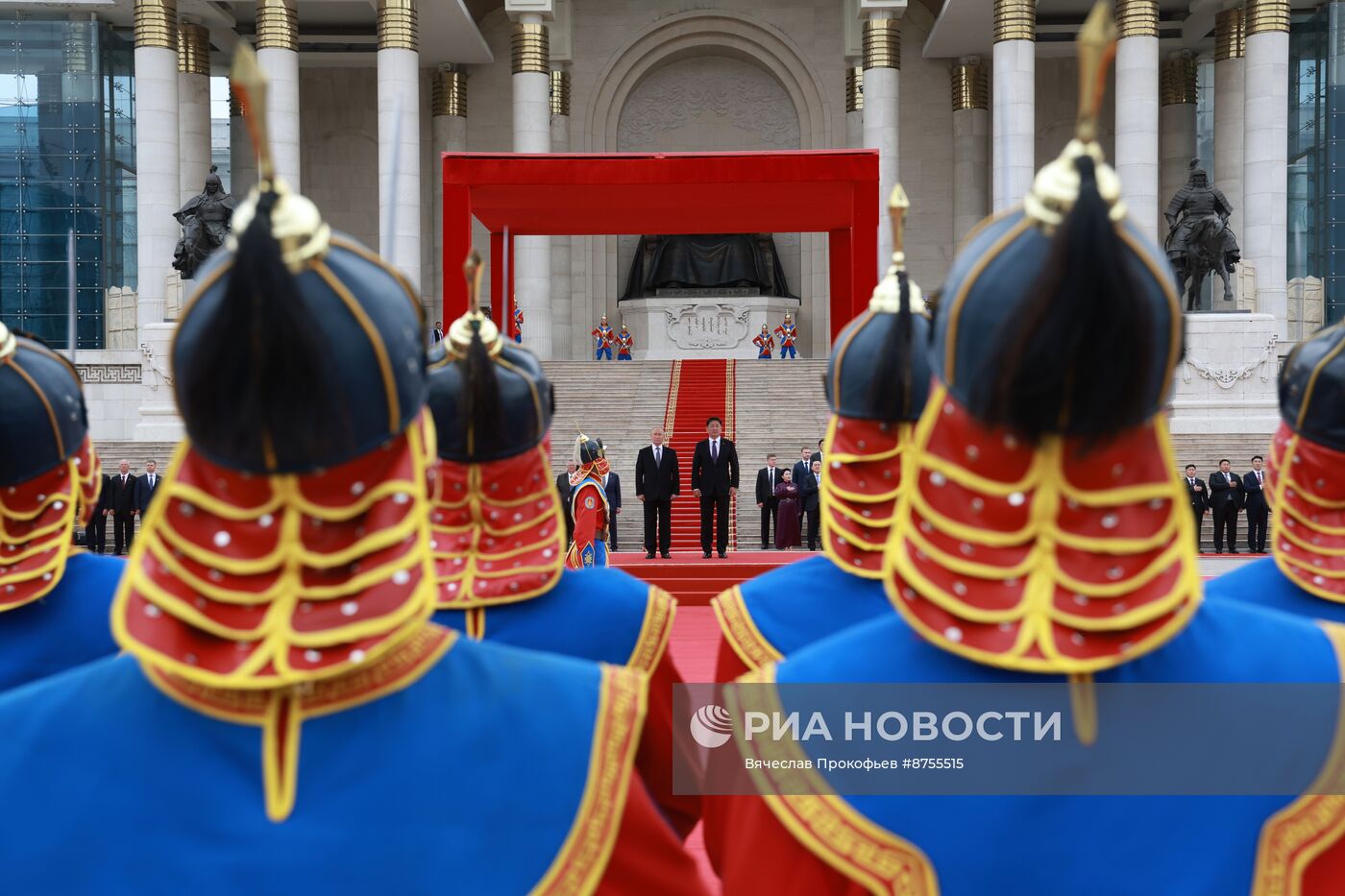 Официальный визит президента Владимира Путина в Монголию