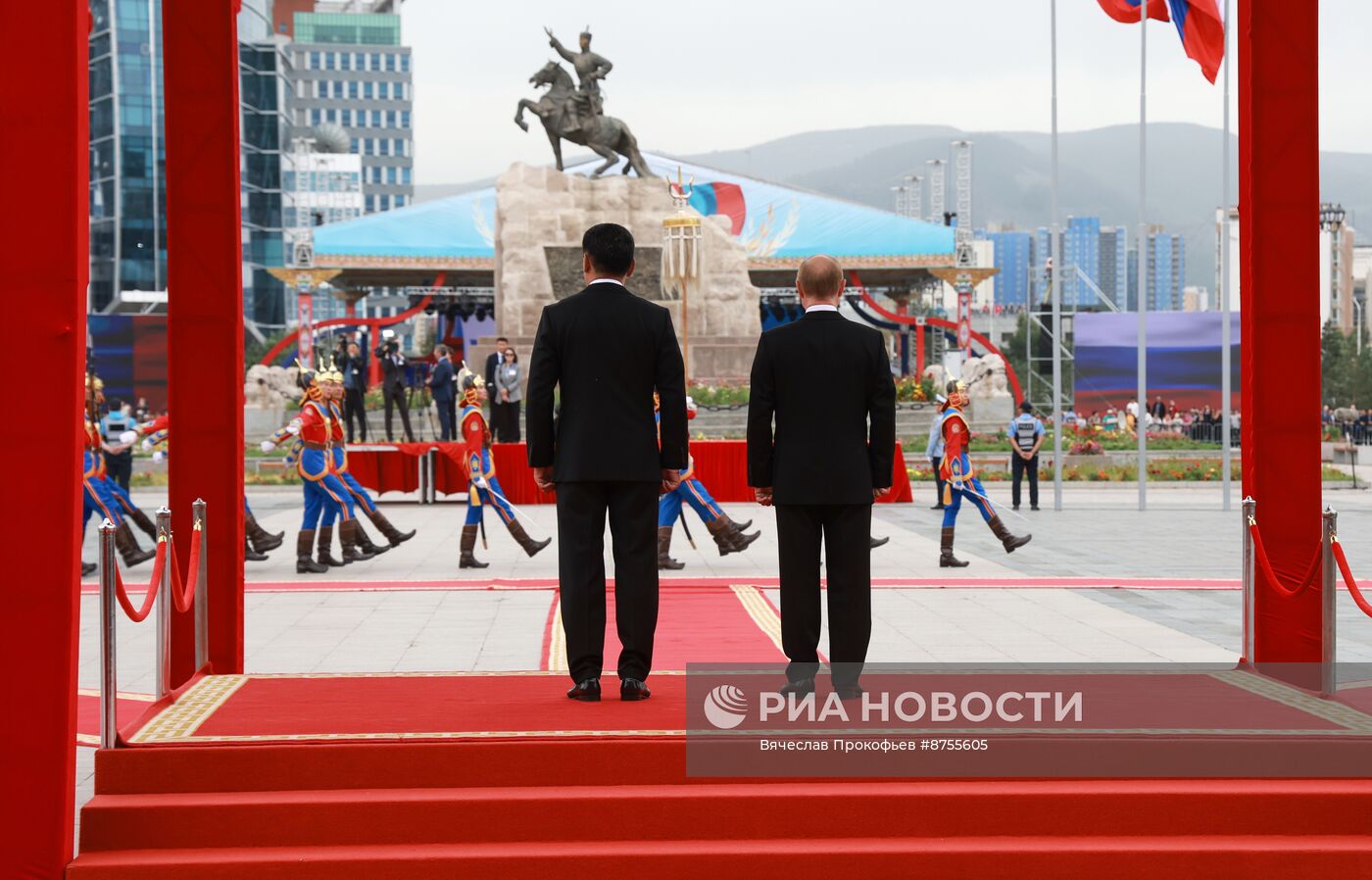 Официальный визит президента Владимира Путина в Монголию