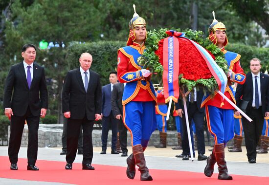 Официальный визит президента Владимира Путина в Монголию