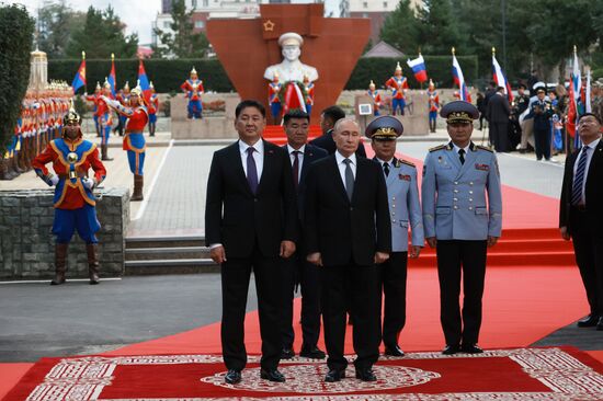 Официальный визит президента Владимира Путина в Монголию