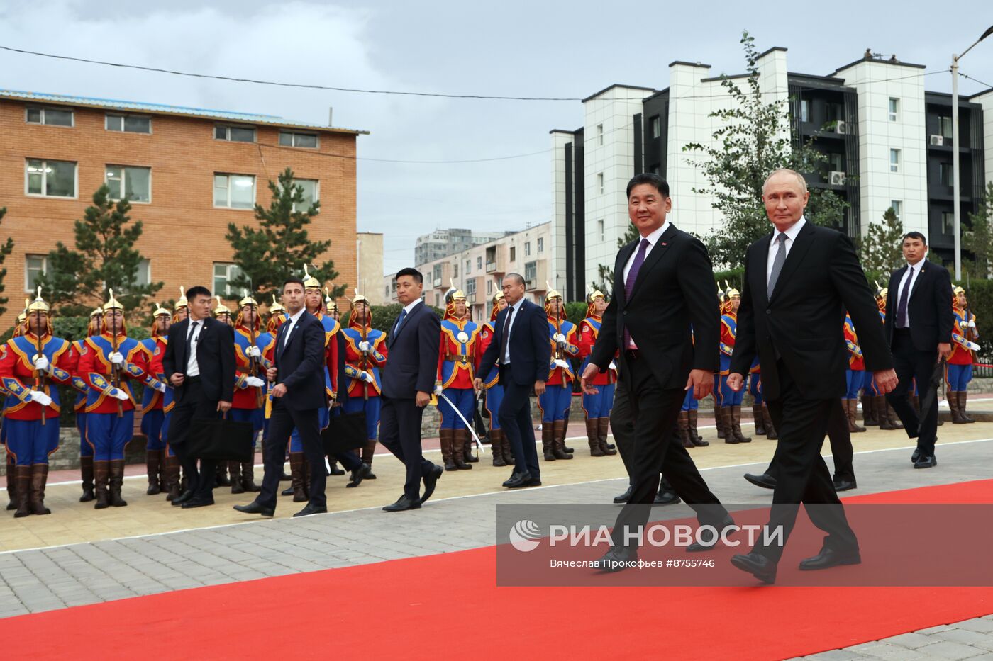 Официальный визит президента Владимира Путина в Монголию