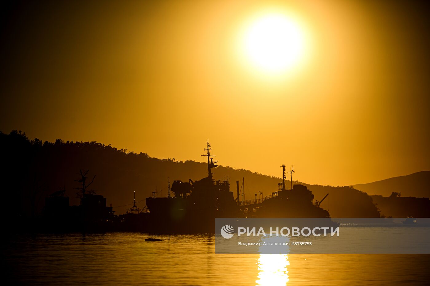 Закат во Владивостоке