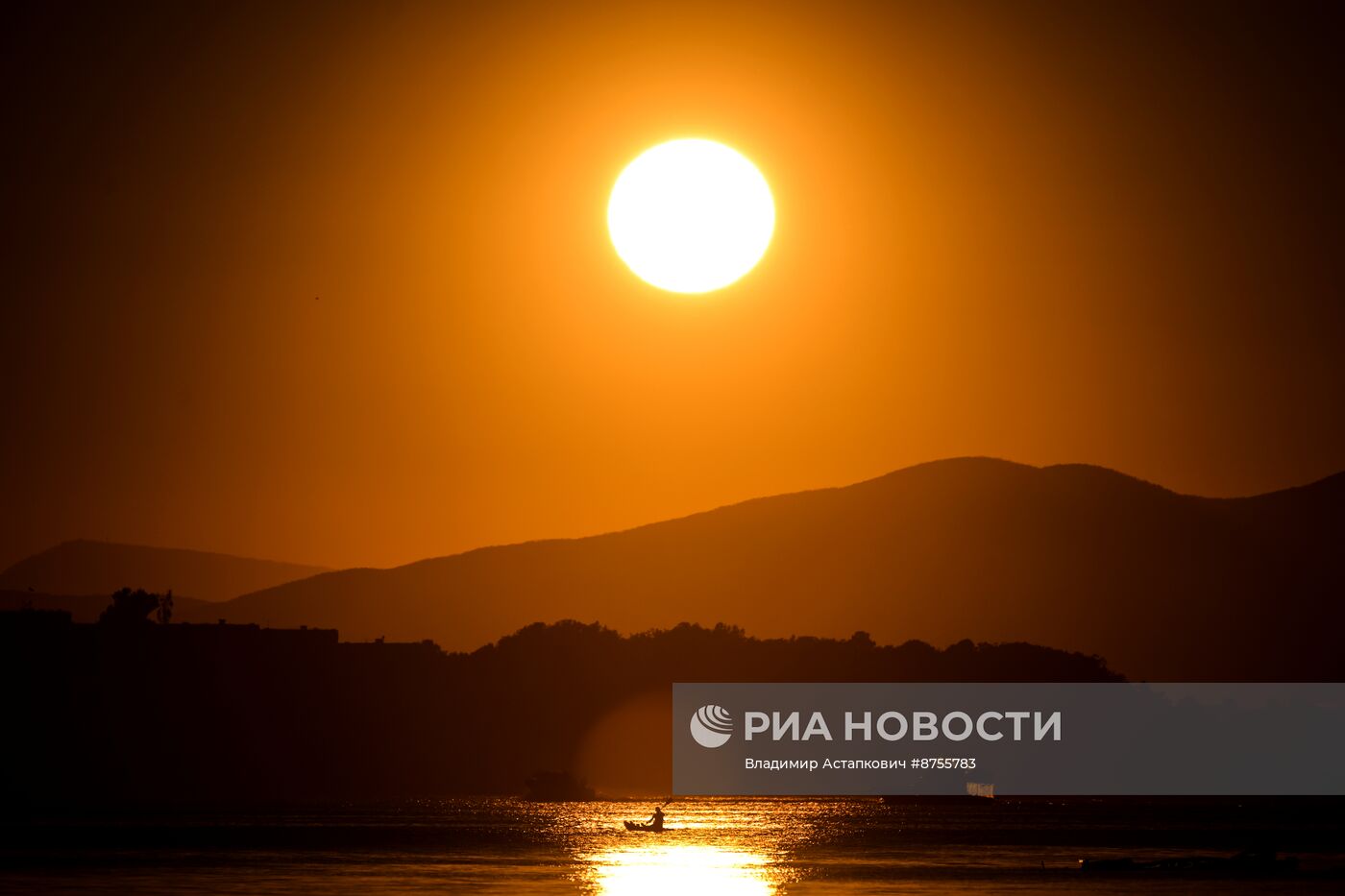 Закат во Владивостоке