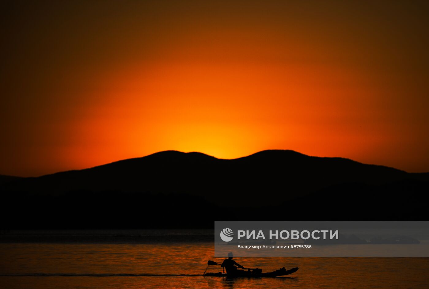 Закат во Владивостоке