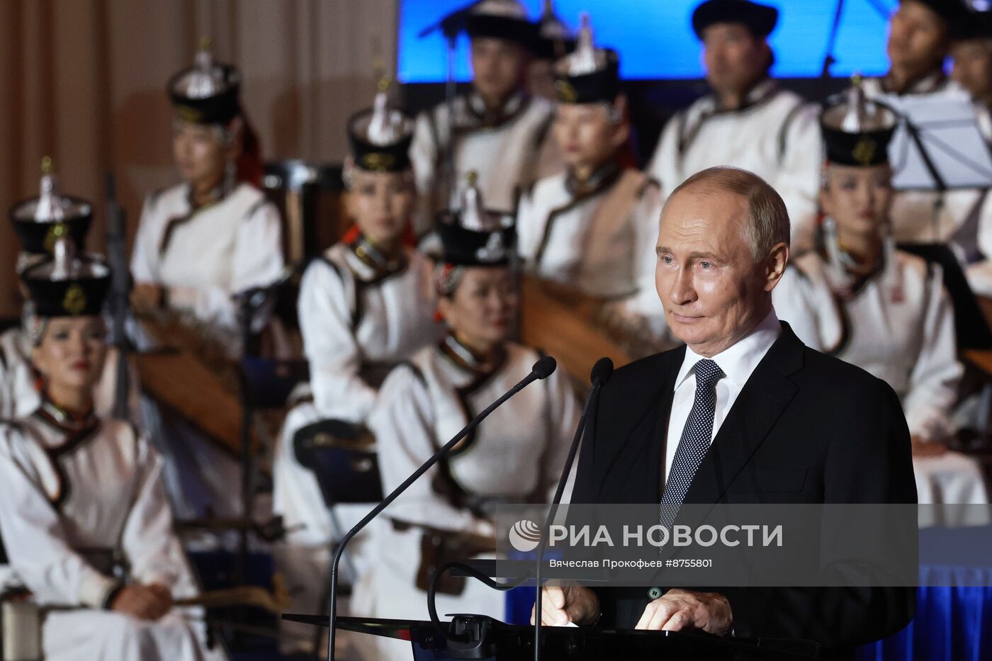 Официальный визит президента Владимира Путина в Монголию