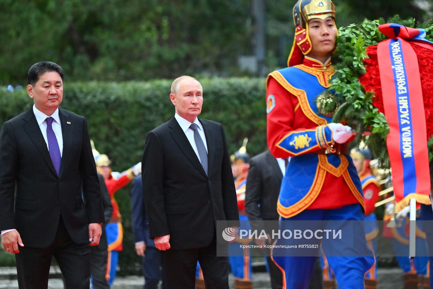 Официальный визит президента Владимира Путина в Монголию