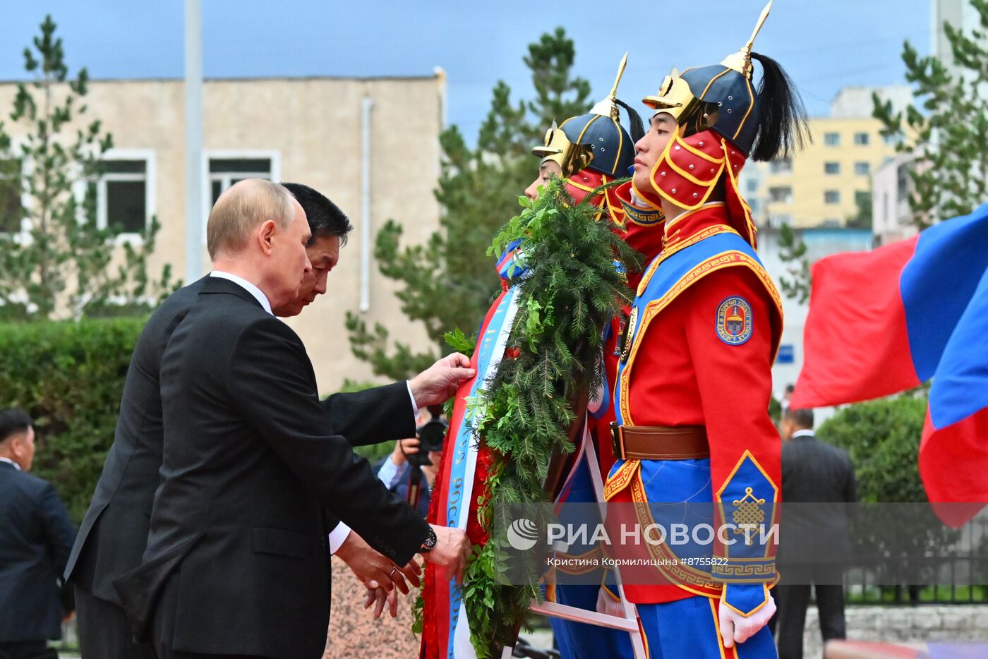 Официальный визит президента Владимира Путина в Монголию