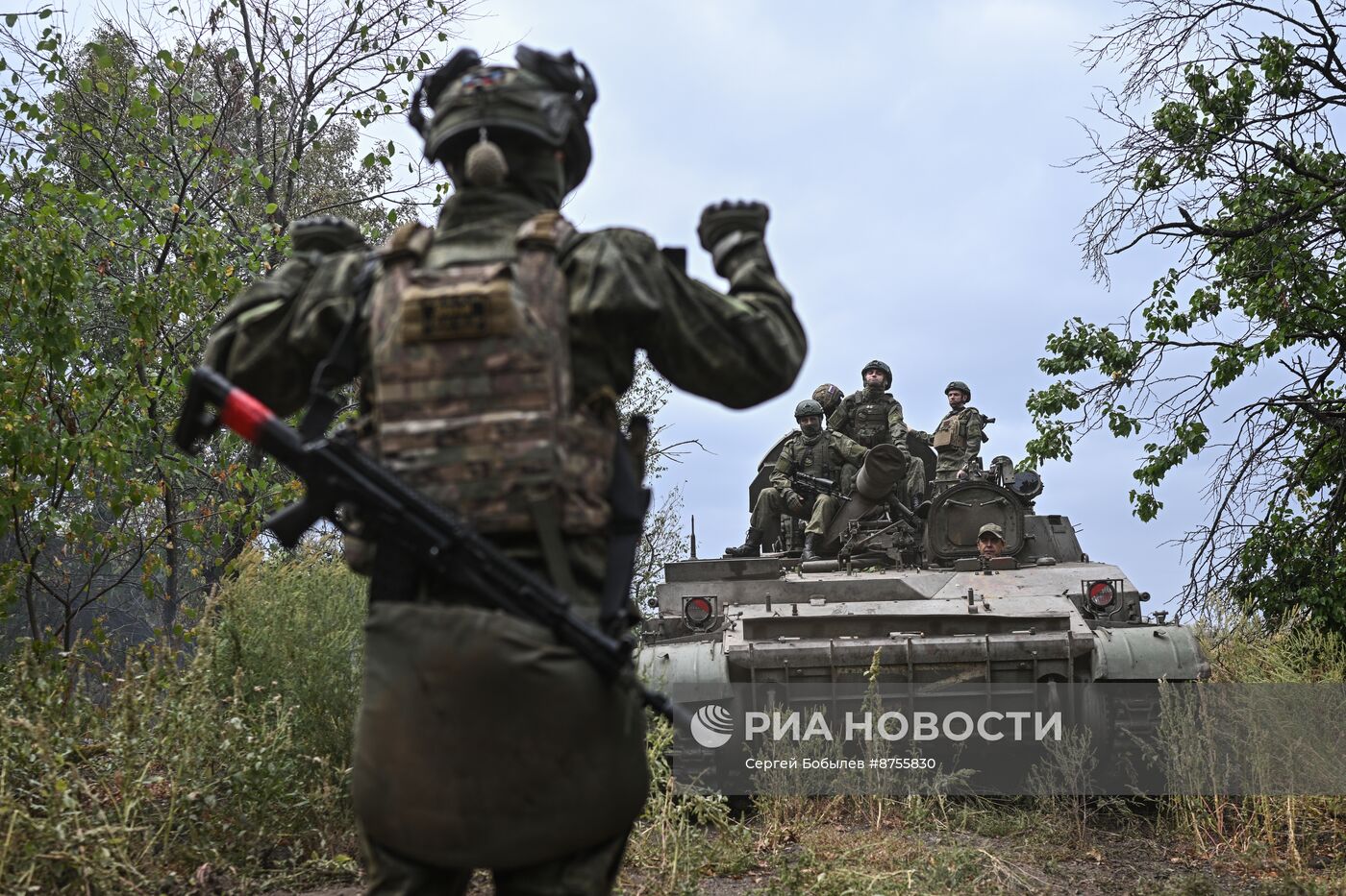 Боевая работа расчета миномета "Тюльпан" в зоне СВО