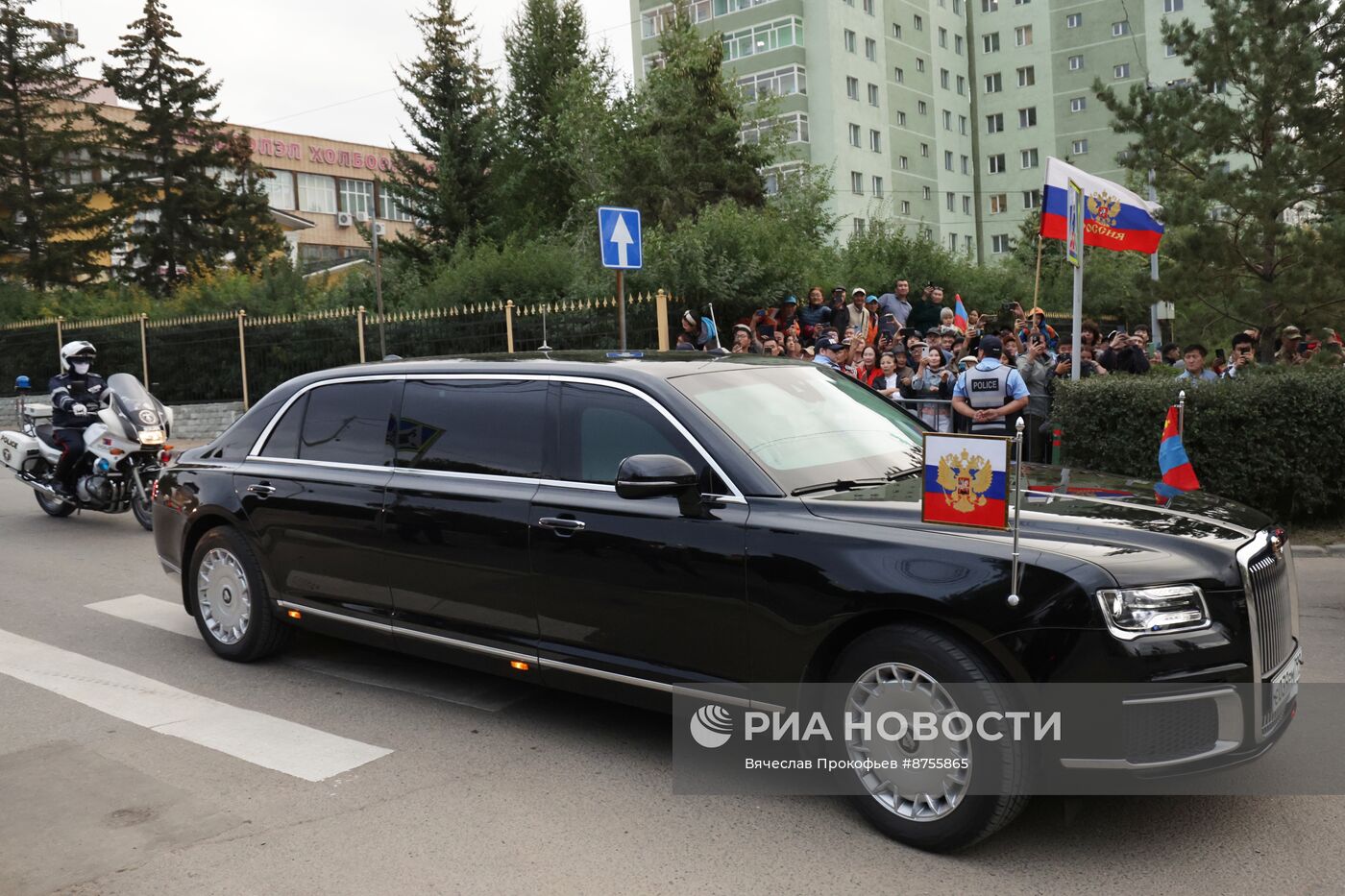 Официальный визит президента Владимира Путина в Монголию