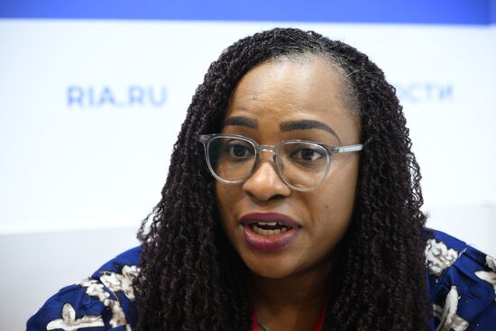 ВЭФ-2024. Работа стендов РИА Новости и радио Sputnik