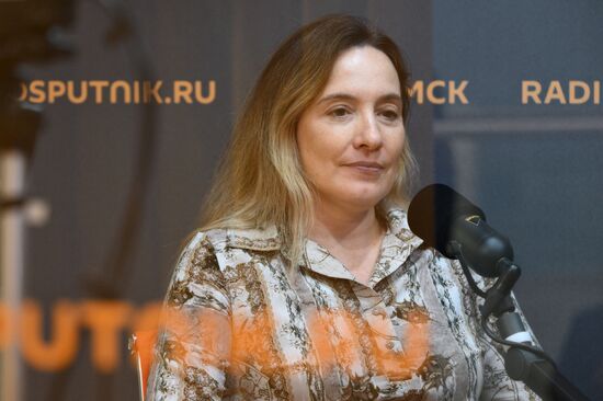 ВЭФ-2024. Работа стендов РИА Новости и радио Sputnik