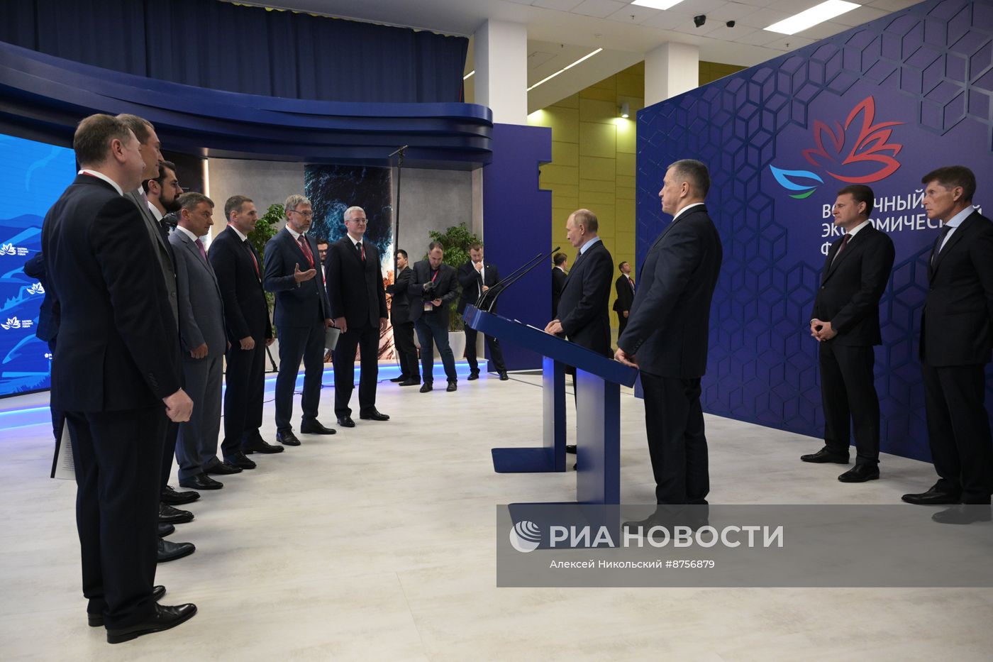Рабочая поездка президента Владимира Путина в Дальневосточный федеральный округ