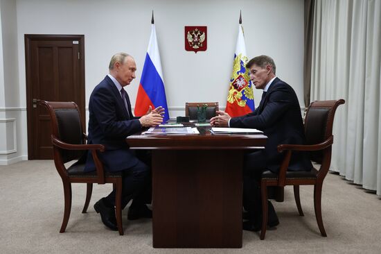 Рабочая поездка президента Владимира Путина в Дальневосточный федеральный округ