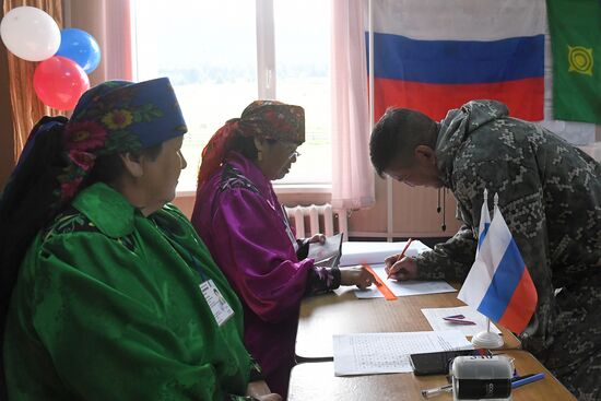 Досрочное голосование на выборах органов местного самоуправления в Хакасии