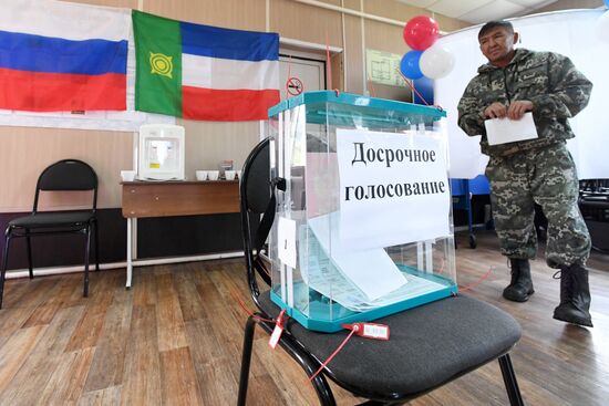 Досрочное голосование на выборах органов местного самоуправления в Хакасии