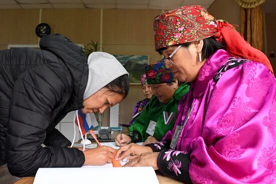 Досрочное голосование на выборах органов местного самоуправления в Хакасии