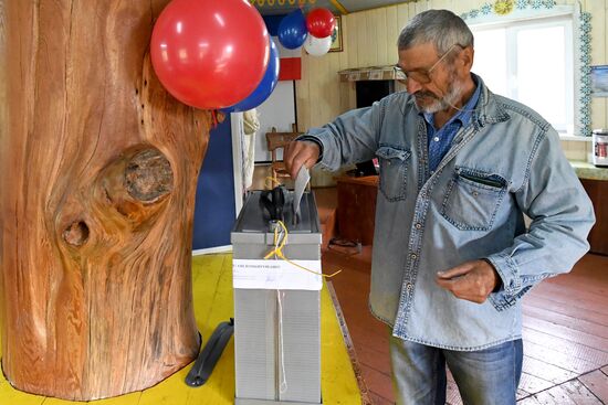 Досрочное голосование на выборах органов местного самоуправления в Хакасии