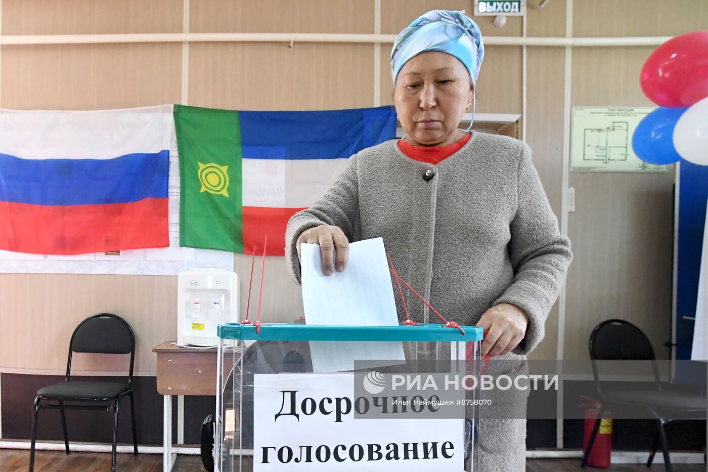 Досрочное голосование на выборах органов местного самоуправления в Хакасии