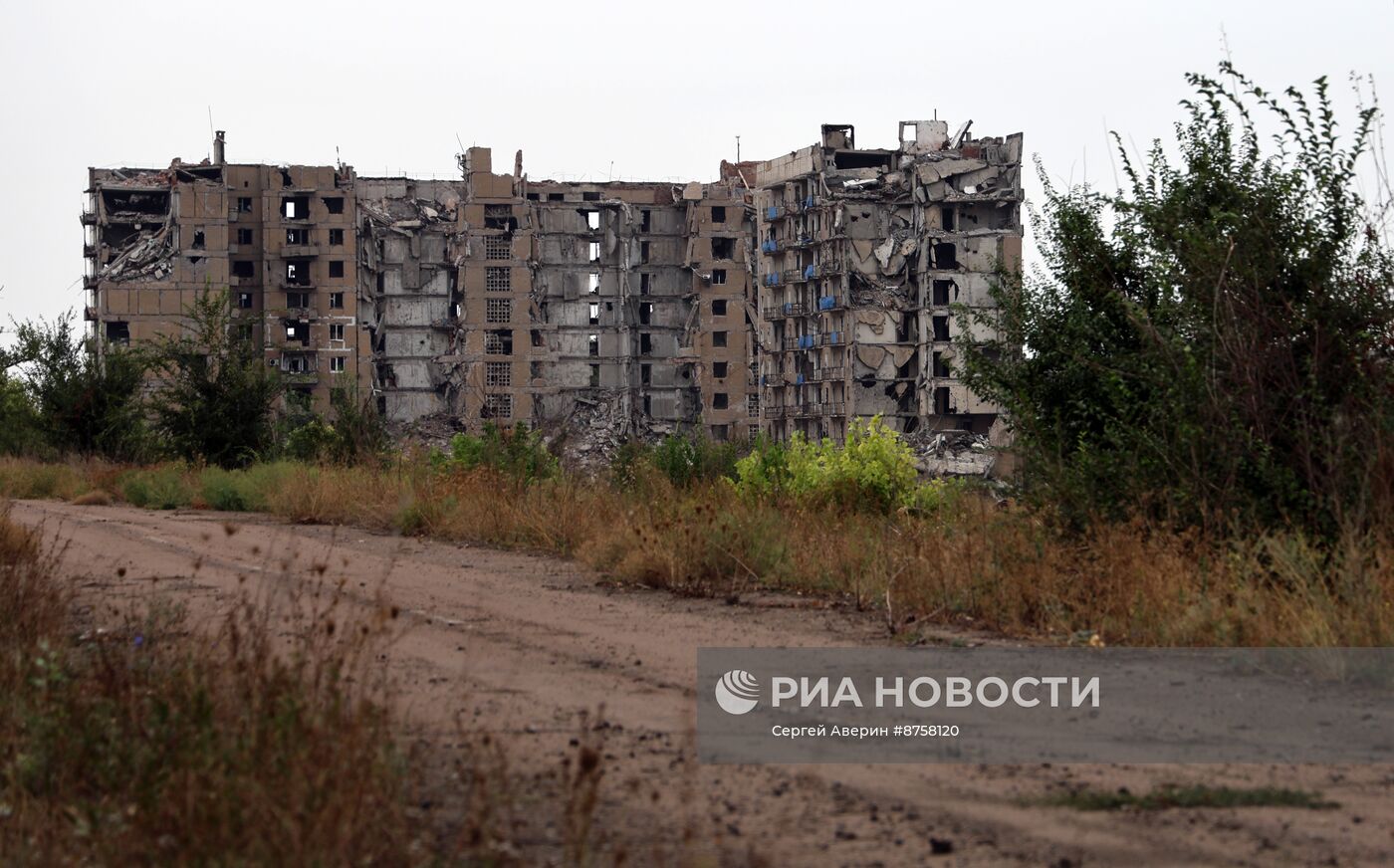 Освобожденная Красногоровка в ДНР