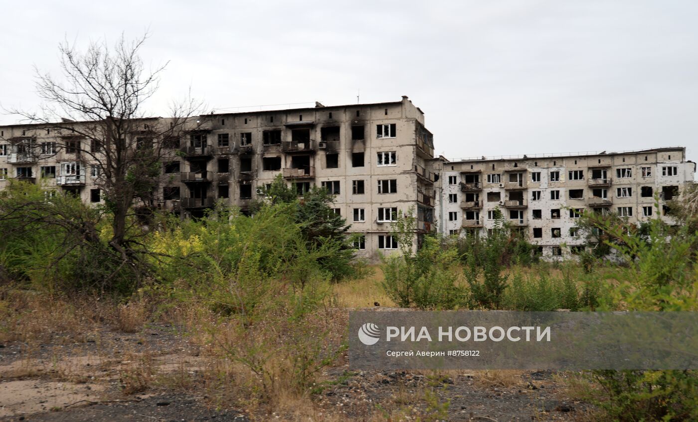 Освобожденная Красногоровка в ДНР