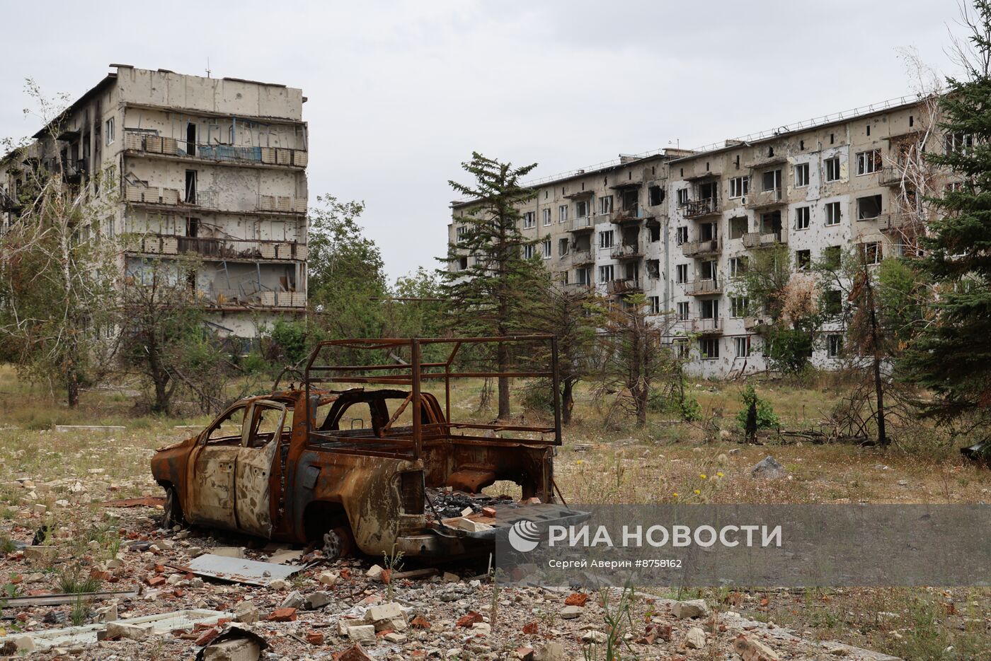 Освобожденная Красногоровка в ДНР