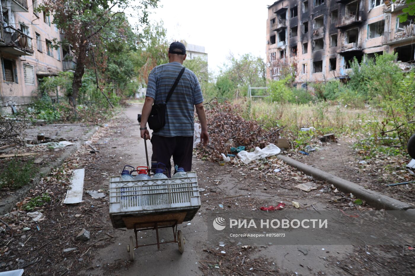 Освобожденная Красногоровка в ДНР