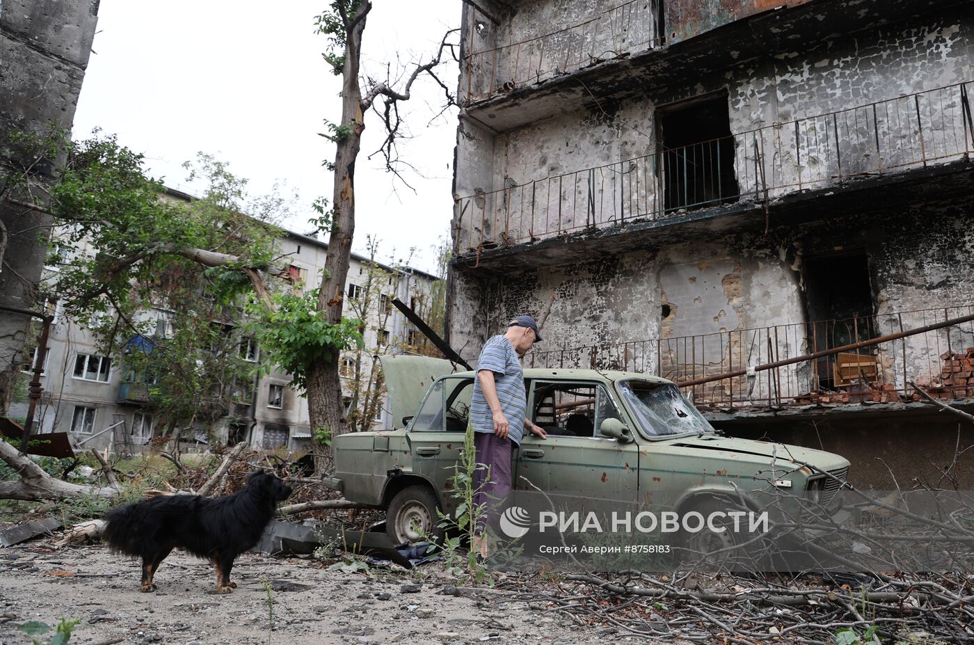 Освобожденная Красногоровка в ДНР