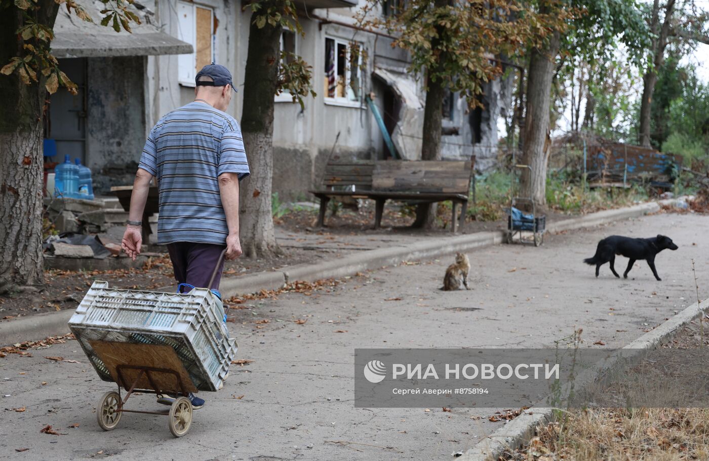 Освобожденная Красногоровка в ДНР