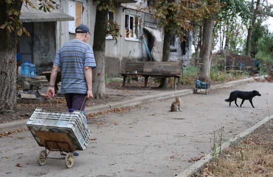 Освобожденная Красногоровка в ДНР