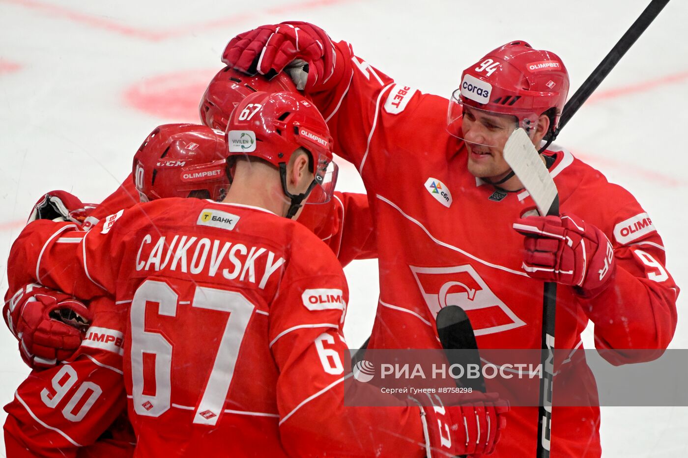 Хоккей. КХЛ. Матч "Спартак" - ЦСКА