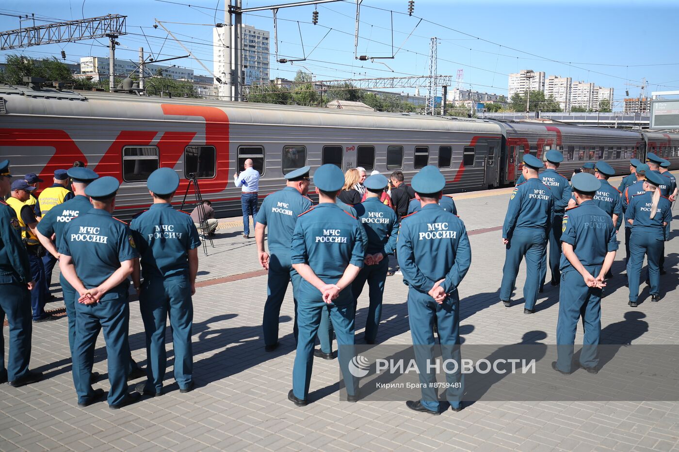 Прибытие беженцев из Курской области в Волгоград