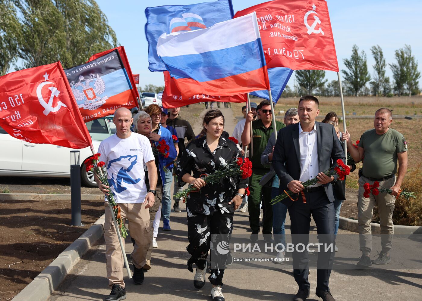 Автопробег в честь Дня освобождения Донбасса